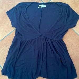 Urban Outfitters deep v neck top